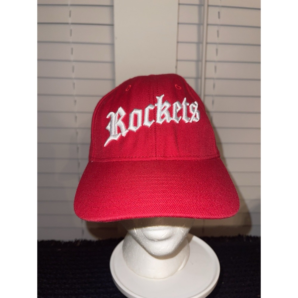 Houston Rockets Mitchell And Ness SnapBack Red - Picture 4 of 11